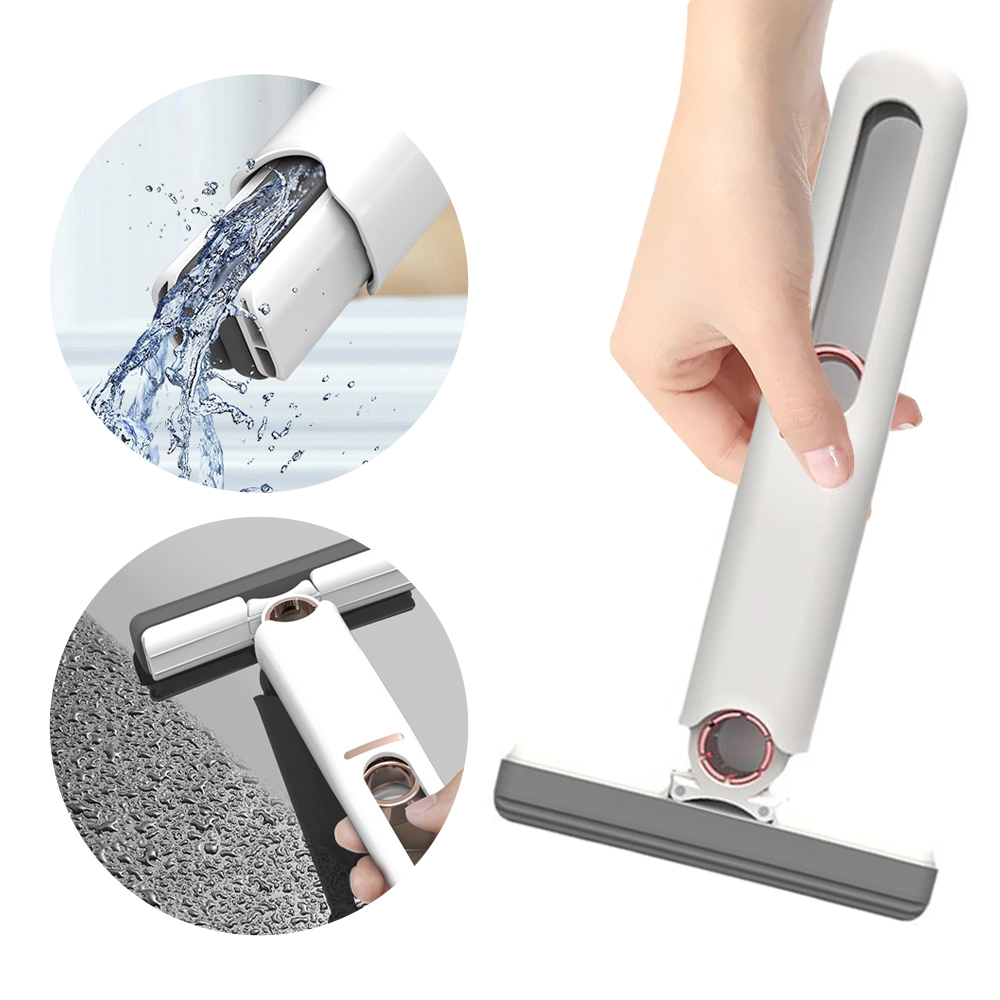 Självpressande Mini-Mopp – Multifunktionell & Absorberande