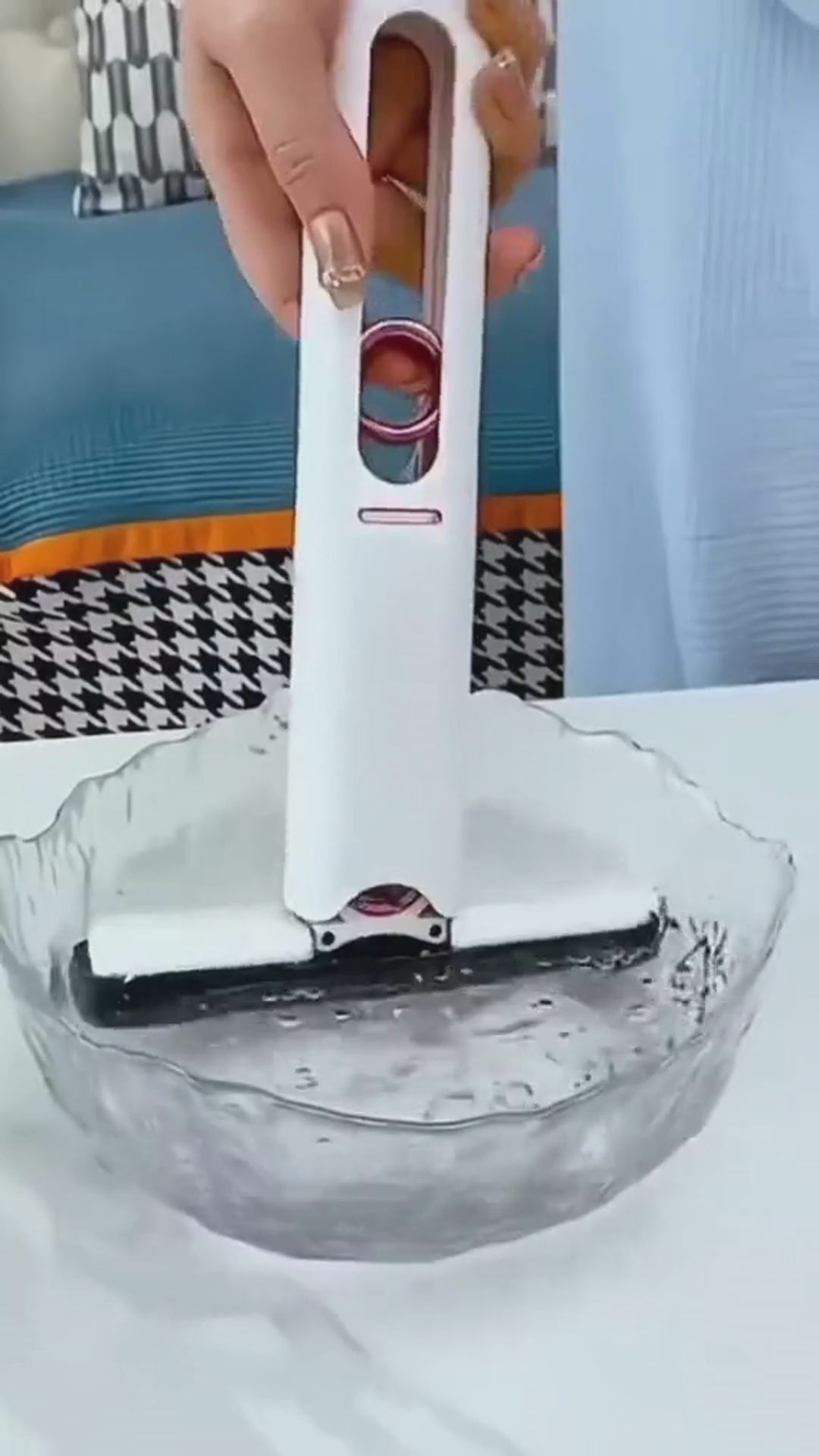 Självpressande Mini-Mopp – Multifunktionell & Absorberande